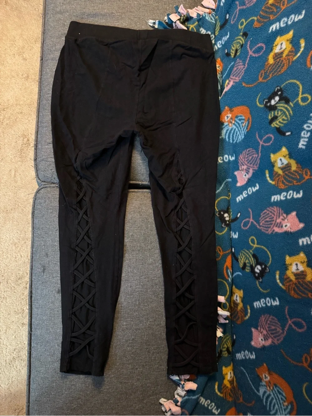 torrid Black High-Rise Stretch Leggings